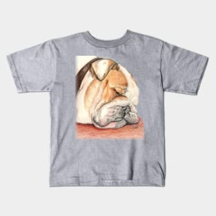 English bulldog Alfie Kids T-Shirt